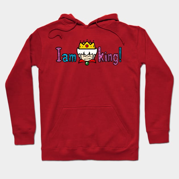 Dracula Kun - I Am King Hoodie by retroworldkorea